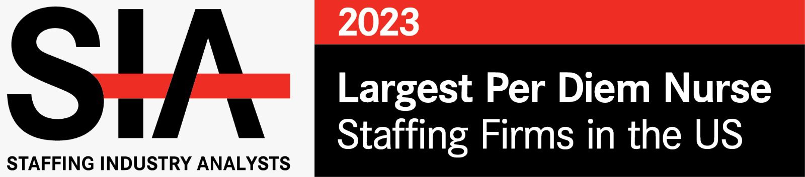 SIA’s Largest Per Diem Nurse Staffing Firms in the US 2023