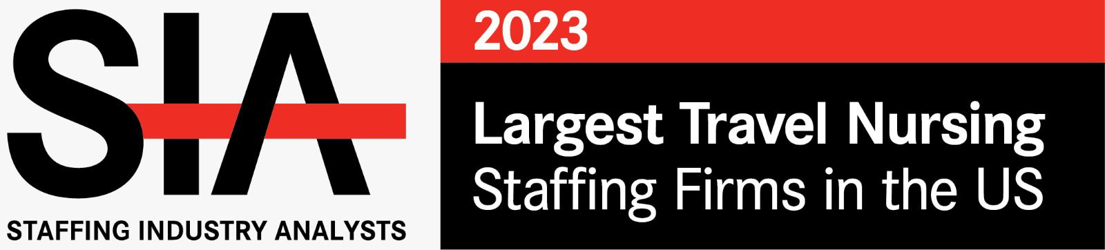 SIA’s Largest Travel Nursing Staffing Firms in the US 2023